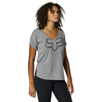 FOX BOUNDARY HEATHER GRAPHITE WOMENS TEE