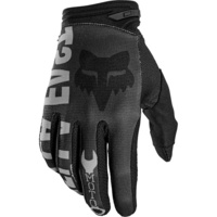 FOX 2021 180 ILLMATIK BLACK / GREY GLOVES