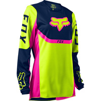 FOX 2021 180 VOKE FLO YELLOW WOMENS JERSEY