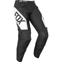 FOX 2021 180 REVN BLACK / WHITE KIDS PANTS
