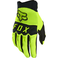 FOX 2023 DIRTPAW FLO YELLOW KIDS GLOVES