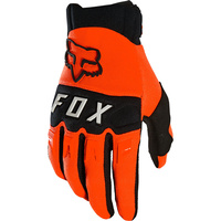 FOX 2023 DIRTPAW FLO ORANGE KIDS GLOVES