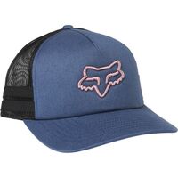 FOX BOUNDARY BLUE/BLACK TRUCKER CAP