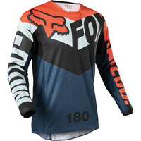 FOX 2022 180 TRICE GREY/ORANGE JERSEY