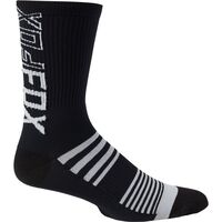 FOX RANGER 8" BLACK SOCKS