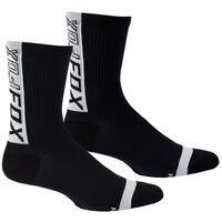 FOX RANGER 6" BLACK SOCKS