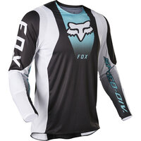 FOX 2022 360 DIER BLACK / TEAL JERSEY