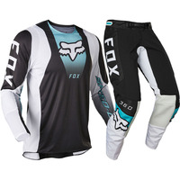 FOX 2022 360 DIER BLACK / TEAL GEAR SET
