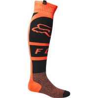 FOX 2022 FRI LUX FLO ORANGE THIN SOCKS
