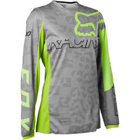 FOX 2022 180 SKEW STEEL GREY WOMENS JERSEY
