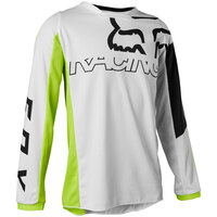 FOX 2022 180 SKEW FLO YELLOW KIDS JERSEY