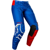 FOX 2022 180 SKEW WHITE / RED / BLUE KIDS PANTS