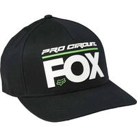 FOX PRO CIRCUIT BLACK FLEX FIT HAT
