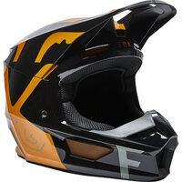 FOX 2022 V1 SKEW BLACK / GOLD MIPS KIDS HELMET