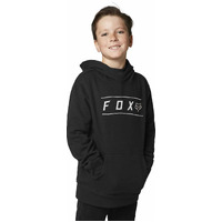 FOX PINNACLE BLACK/WHITE KIDS PULLOVER HOODIE