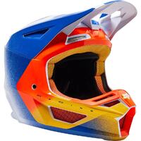 FOX 2022 V2 RKANE ORANGE / BLUE MIPS HELMET