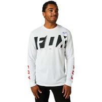 FOX RKANE PREMIUM OPTIC WHITE LS TEE