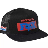 FOX HONDA BLACK KIDS HAT