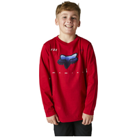 FOX RKANE RED LS KIDS TEE