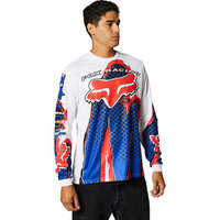 FOX BRUSHED WHITE JERSEY