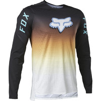 FOX 2022 MTB FLEXAIR RACE SPEC LONG SLEEVE BURNT ORANGE JERSEY