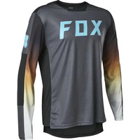 FOX 2022 MTB DEFEND RACE SPEC LONG SLEEVE DARK SHADOW JERSEY