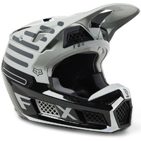 FOX 2023 V3 RS RYAKTR STEEL GREY HELMET