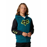 FOX LEED SHERPA HEATHER BLUE KIDS FLEECE