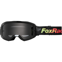 FOX MAIN 2 STATK BLACK / RED SMOKE GOGGLES