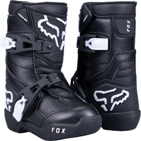 FOX 2025 COMP BLACK KIDS BOOTS