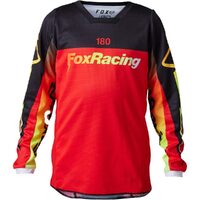 FOX 2023 180 STATK FLO RED KIDS JERSEY