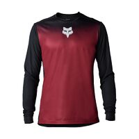 FOX RANGER KEEL LS BORDEAUX JERSEY