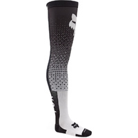 FOX FLEXAIR FRACTURE WHITE / BLACK KNEE BRACE SOCKS