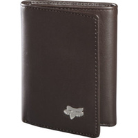 FOX TRIFOLD BROWN LEATHER WALLET