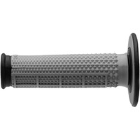 RENTHAL DUAL COMPOUND HALF WAFFLE BLACK / GREY TAPERED GRIPS