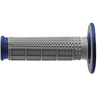 RENTHAL DUAL COMPOUND HALF WAFFLE BLUE TAPERED GRIPS