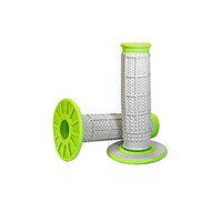 RENTHAL DUAL COMPOUND HALF WAFFLE GREEN TAPERED GRIPS