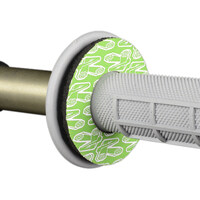 RENTHAL GREEN / WHITE GRIP DONUTZ