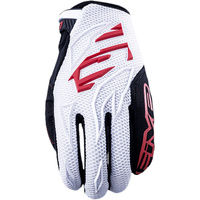 FIVE MXF3 WHITE/RED GLOVES