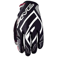 FIVE MXF PRO RIDER S BLACK/WHITE GLOVES