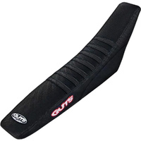 GUTS RACING GAS GAS MC125-450 / EC250-350 21-23 GRIPPER RIBBED BLACK / BLACK / BLACK SEAT COVER