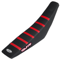 GUTS RACING GAS GAS MC50 21-23 GRIPPER RED / BLACK / BLACK SEAT COVER 