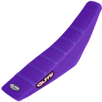 GUTS RACING KTM SX / SXF 23-27 EXC / EXCF 24-27 GRIPPER RIBBED PURPLE / PURPLE / PURPLE SEAT COVER