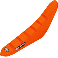 GUTS RACING KTM 50SX 24-26 GRIPPER RIBBED ORANGE / ORANGE / ORANGE SEAT COVER