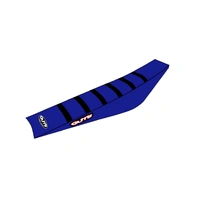 GUTS RACING YAMAHA YZ65 18-26 GRIPPER RIBBED BLACK / BLUE / BLUE SEAT COVER