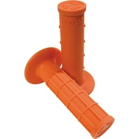 ODI MX HALF WAFFLE ORANGE GRIPS