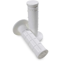 ODI MX HALF WAFFLE PRO WHITE GRIPS
