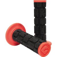 ODI MX ROGUE DUAL PLY BLACK / ORANGE 120MM GRIPS