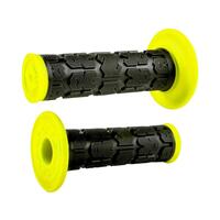 ODI MX ROGUE DUAL PLY BLACK / YELLOW 120MM GRIPS