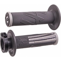 ODI V2 EMIG PRO GRAPHITE/GREY 2T/4T LOCK ON GRIPS